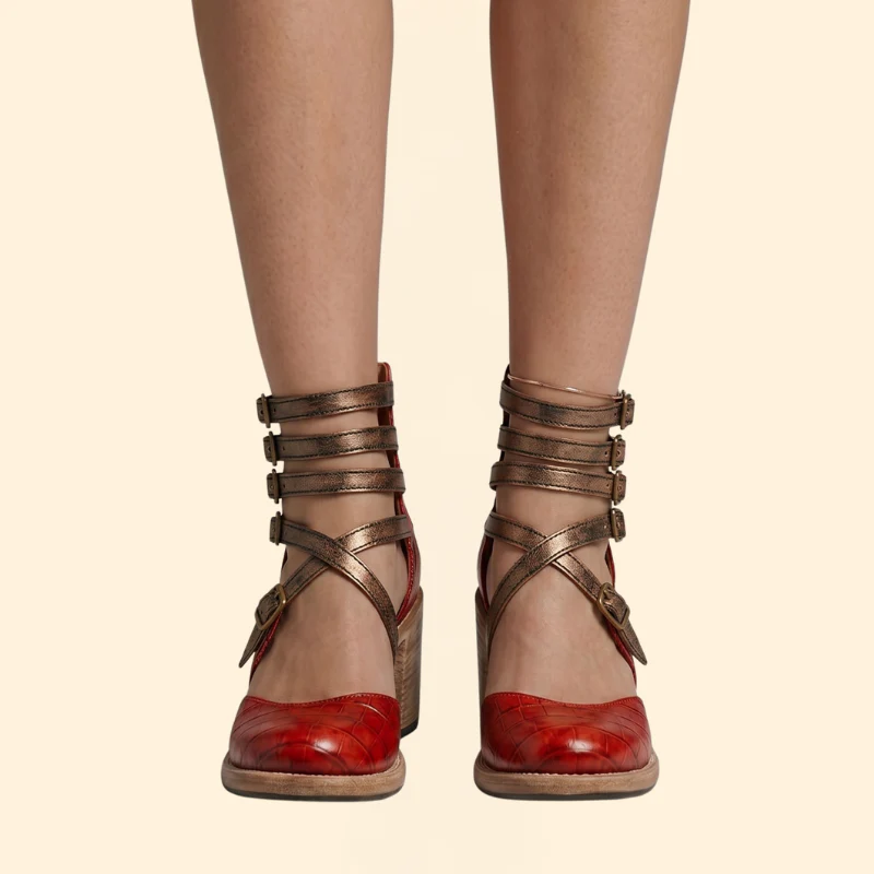 Women's Modern Sandal with Straps - Image 11