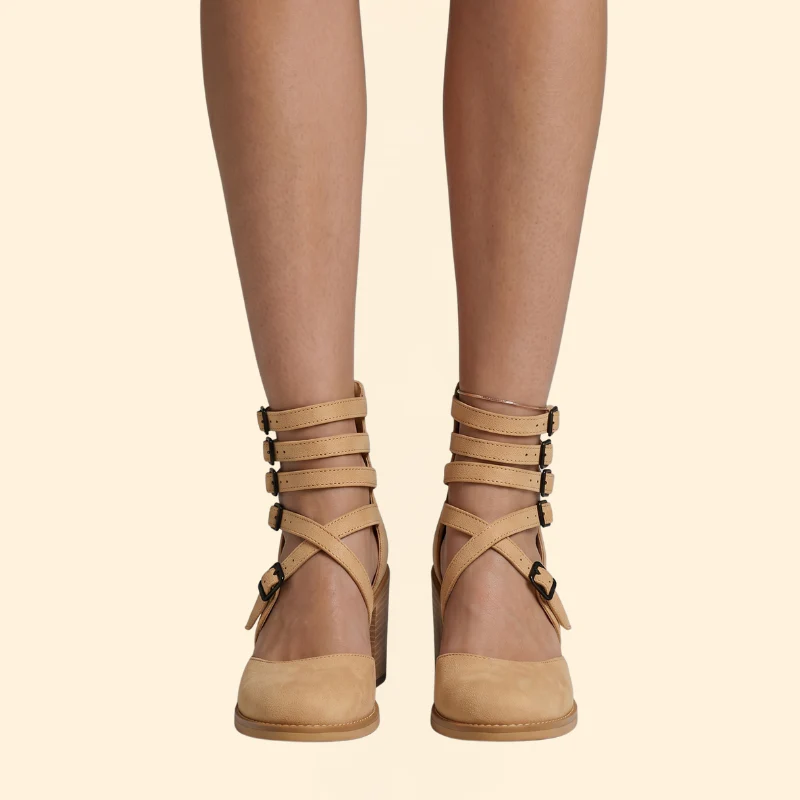Women's Modern Sandal with Straps - Image 13