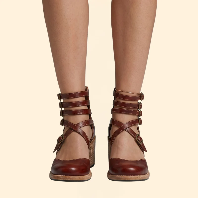 Women's Modern Sandal with Straps - Image 3