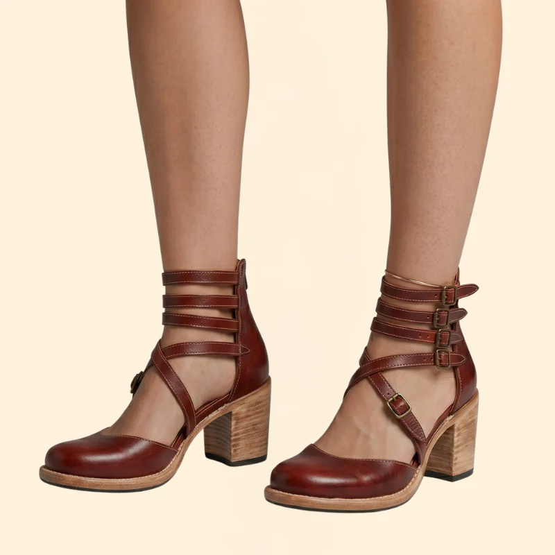 Women's Modern Sandal with Straps - Image 4
