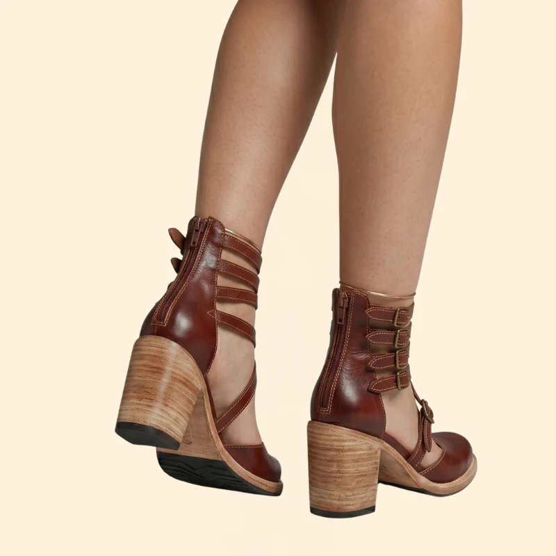 Women's Modern Sandal with Straps - Image 5