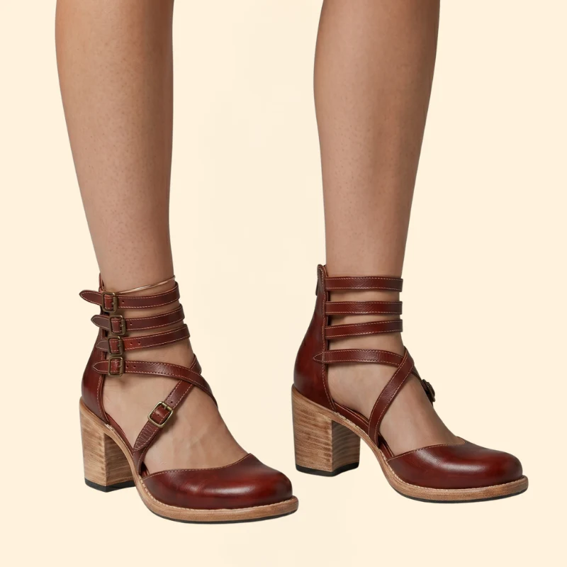 Women's Modern Sandal with Straps - Image 6