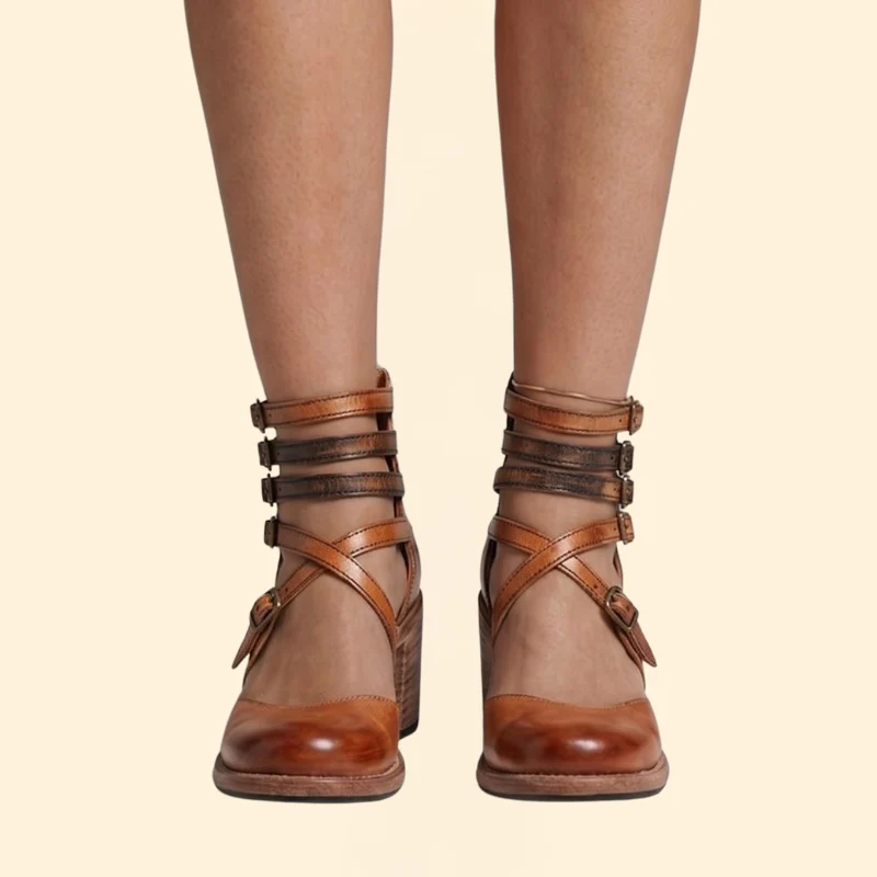 Women's Modern Sandal with Straps - Image 7