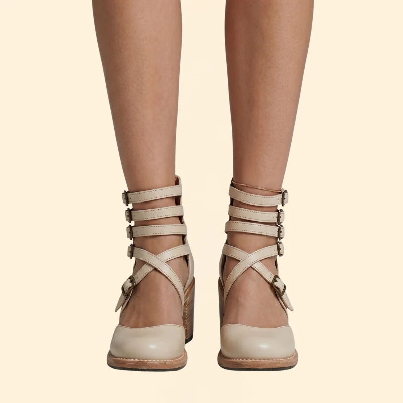 Women's Modern Sandal with Straps - Image 9