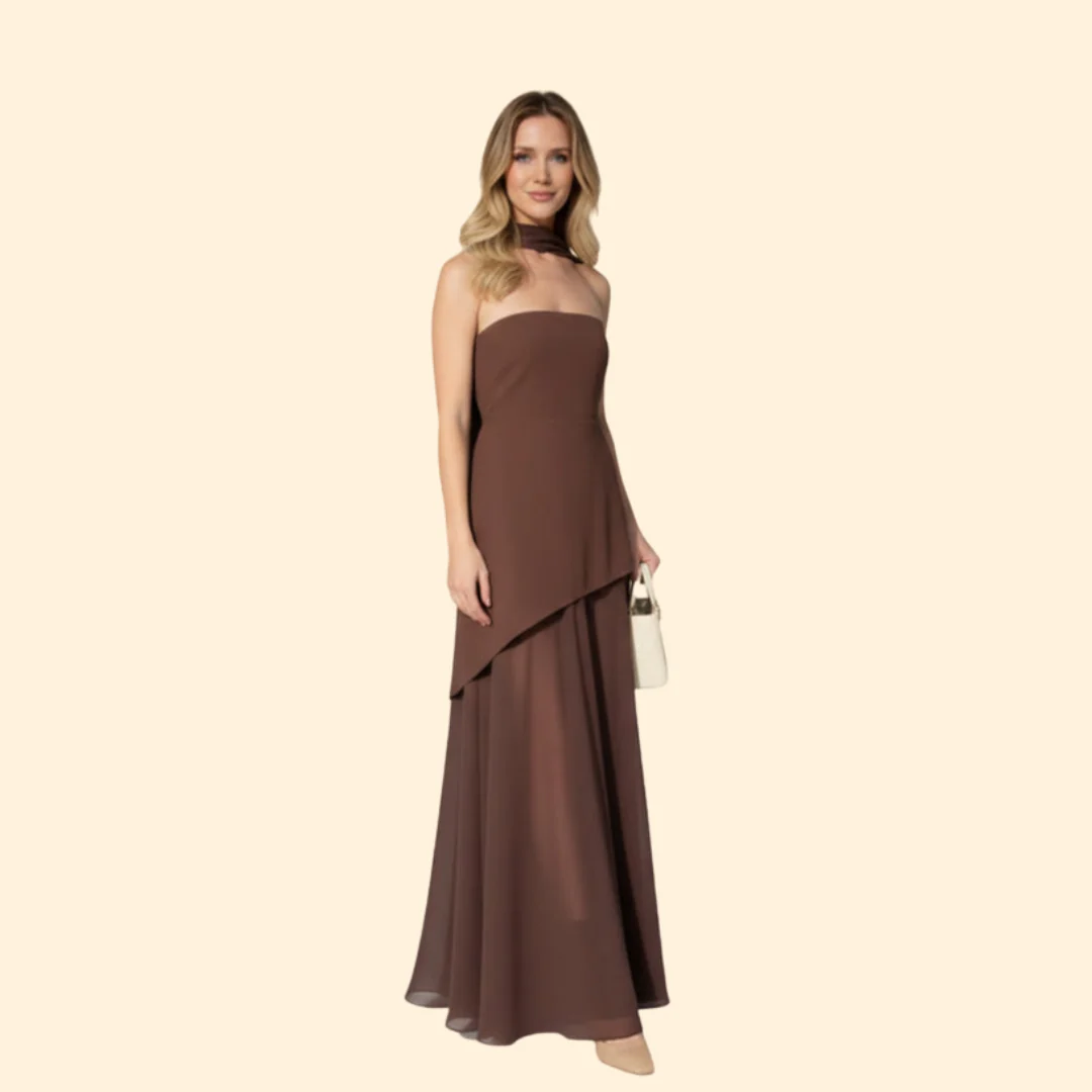Women’s Off-Shoulder Dress with Elegant Design - Image 3