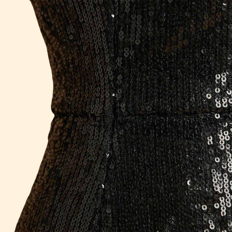 Women’s One-Shoulder Jumpsuit with Flared Legs - Image 4