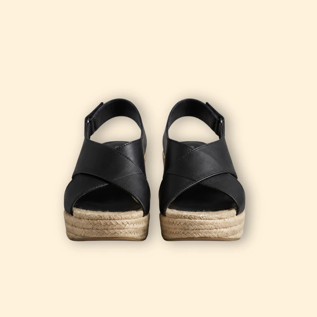 Women's Open Toe Sandals with Espadrille