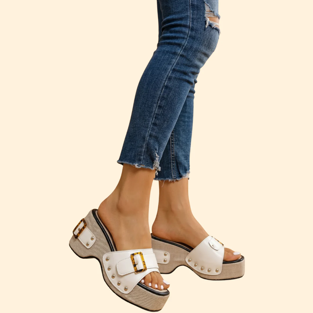 Women’s Open Toe Sandals with Platform Sole - Image 4