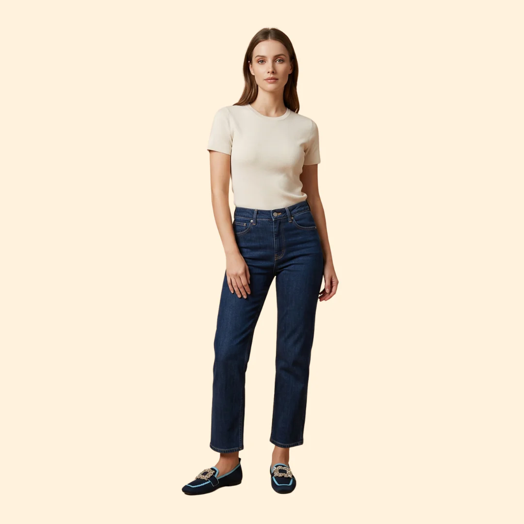Women's Orthopedic Loafers with Buckle - Image 2