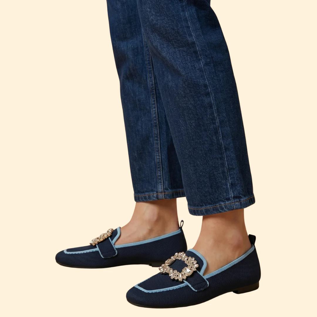 Women's Orthopedic Loafers with Buckle - Image 3