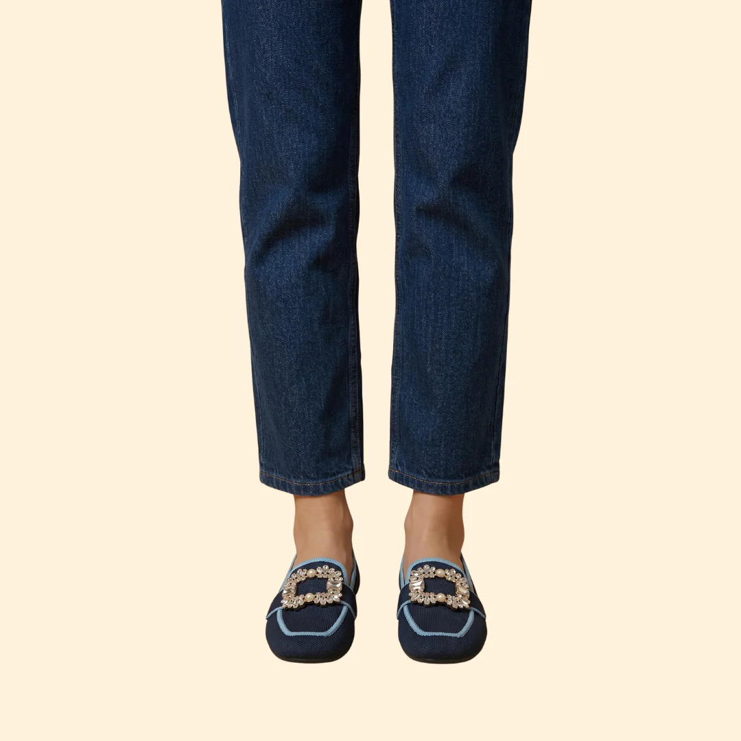 Women's Orthopedic Loafers with Buckle - Image 5