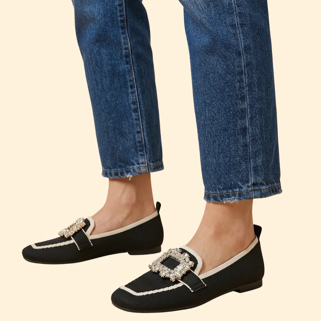 Women's Orthopedic Loafers with Buckle - Image 6