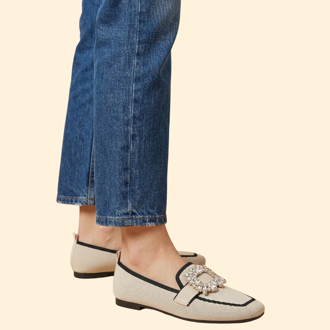 Women's Orthopedic Loafers with Buckle - Image 7