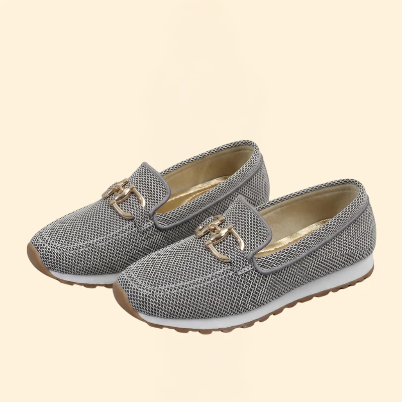 Women's Orthopedic Loafers with Buckle