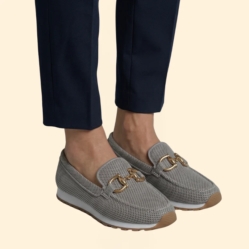 Women's Orthopedic Loafers with Buckle - Image 5