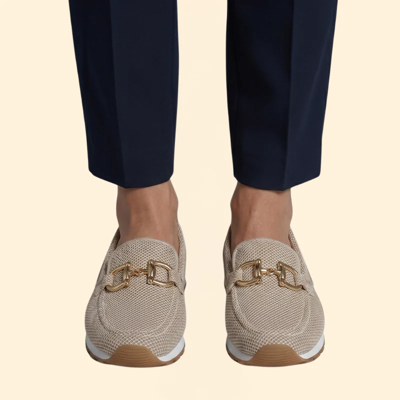 Women's Orthopedic Loafers with Buckle - Image 7