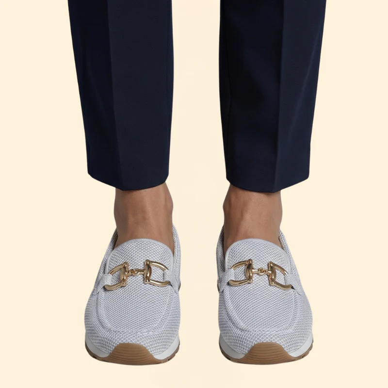 Women's Orthopedic Loafers with Buckle - Image 9