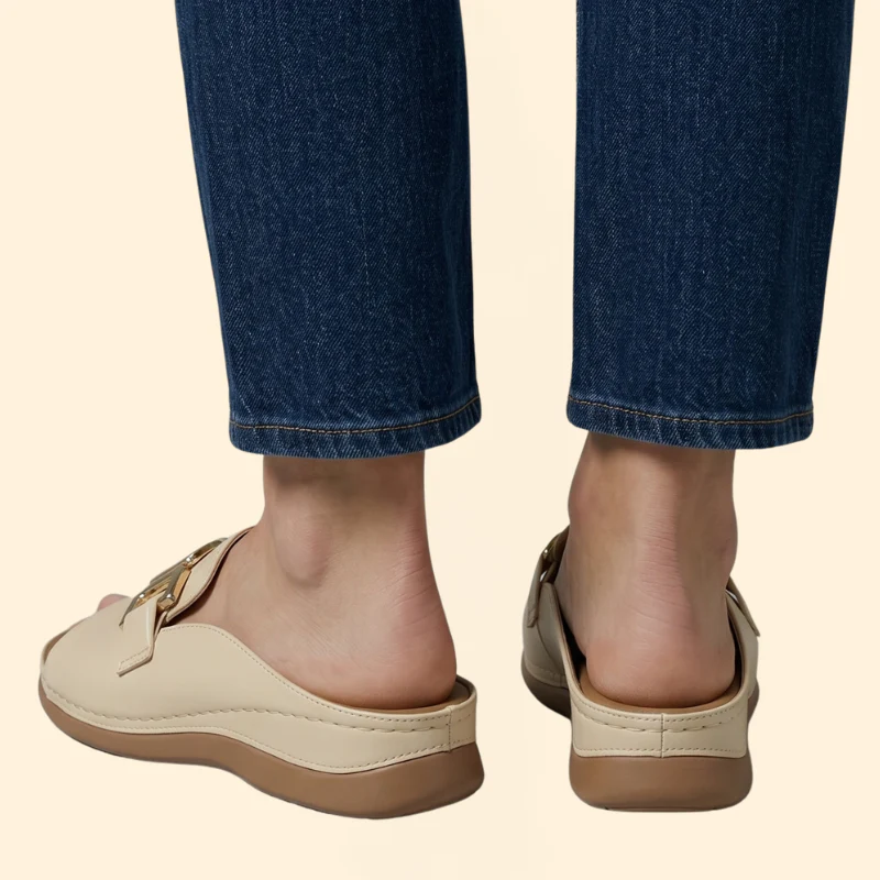 Women's Orthopedic Sandals with Hardware - Image 4