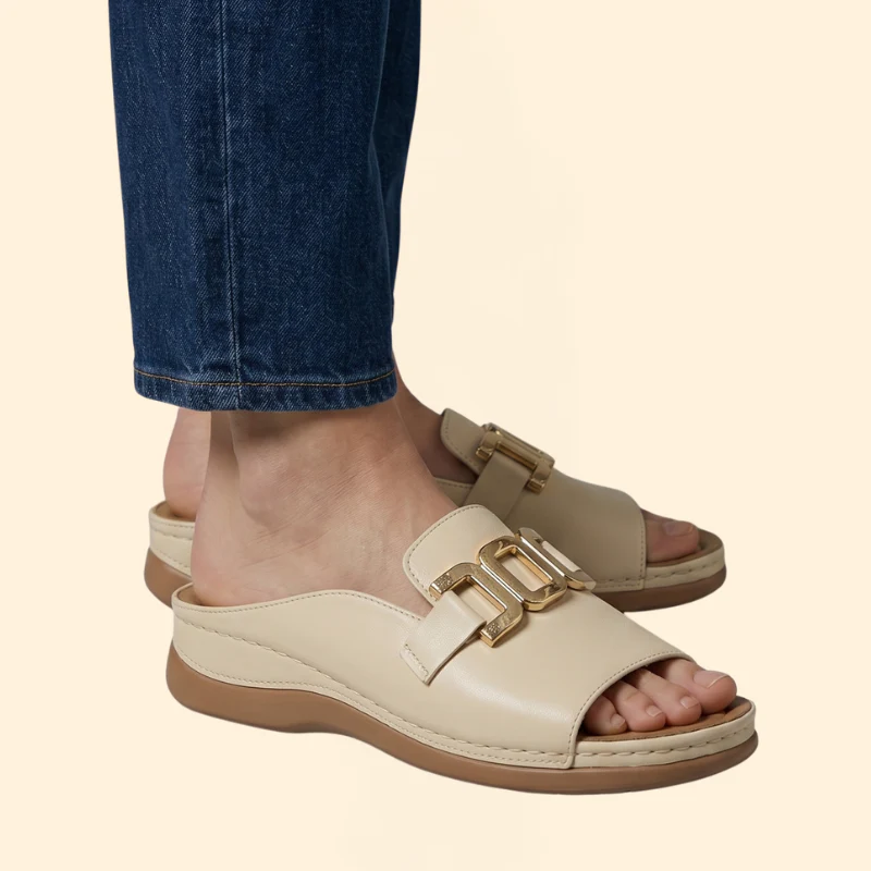 Women's Orthopedic Sandals with Hardware - Image 6