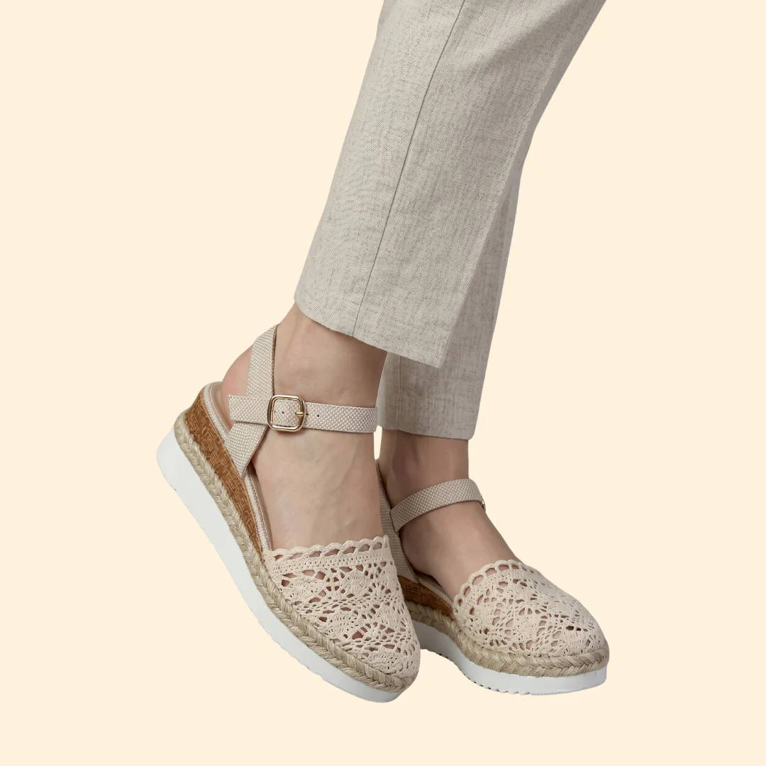 Women's Orthopedic Sandals with Lace - Image 4