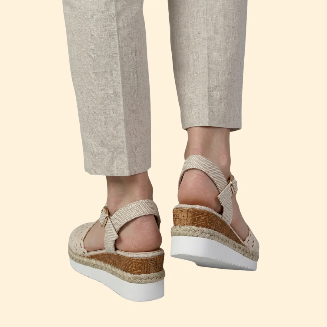 Women's Orthopedic Sandals with Lace - Image 6