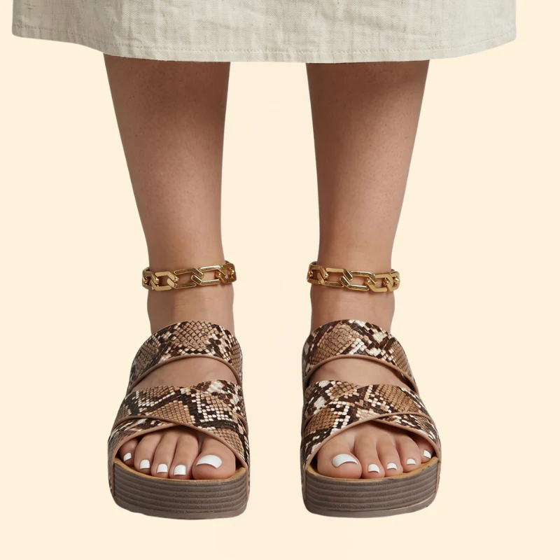 Women's Orthopedic Sandals with Straps - Image 9