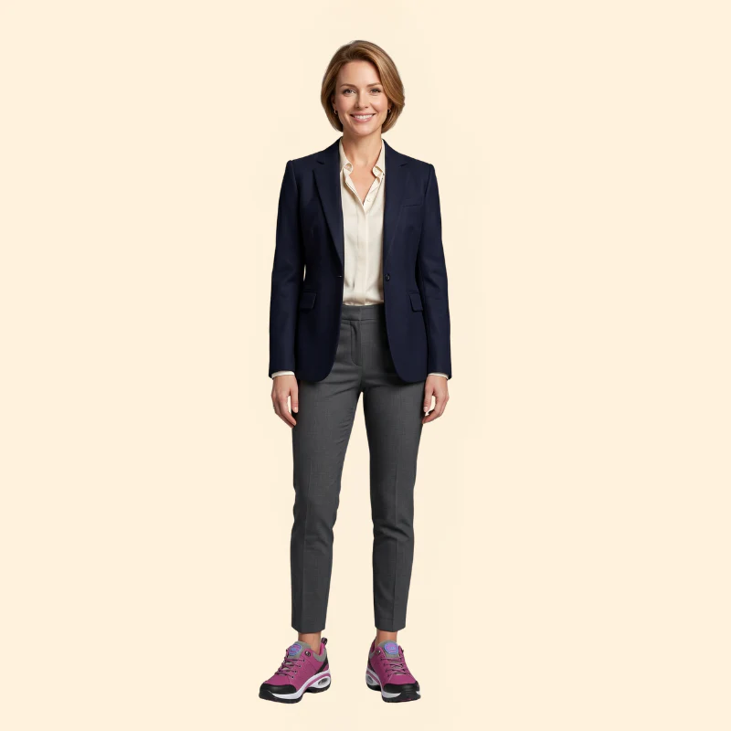 Women's Orthopedic Sneakers with Cushioning - Image 2