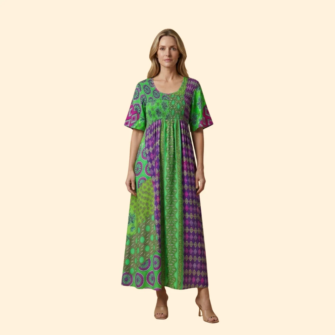 Women's Paisley Maxi Dress - Image 10