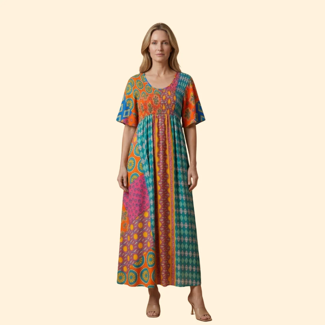 Women's Paisley Maxi Dress - Image 6