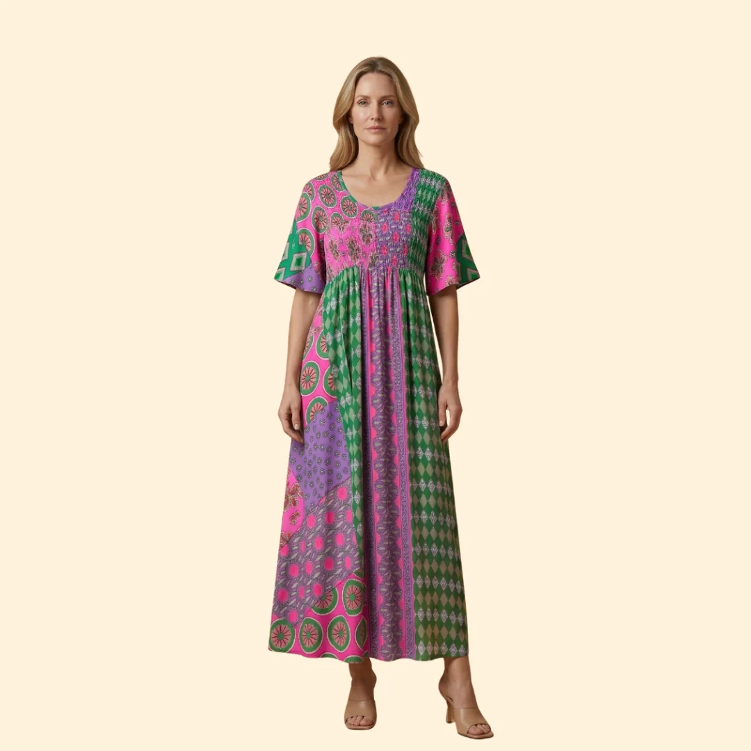 Women's Paisley Maxi Dress - Image 8
