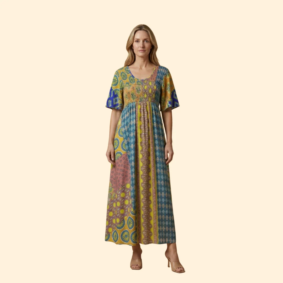 Women's Paisley Maxi Dress - Image 9