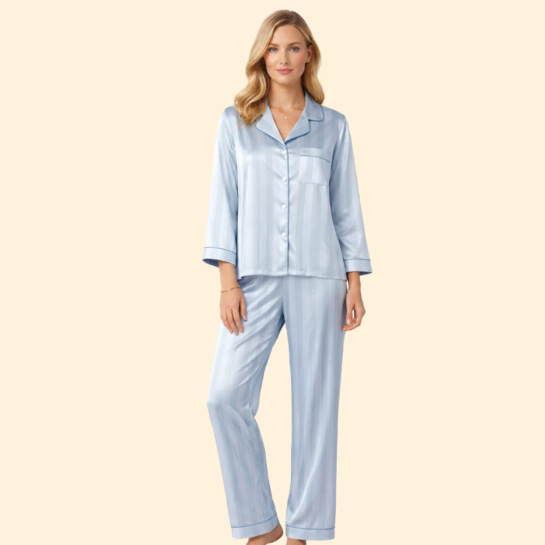 Women’s Pajama Set with Long Sleeves and Pants - Image 6
