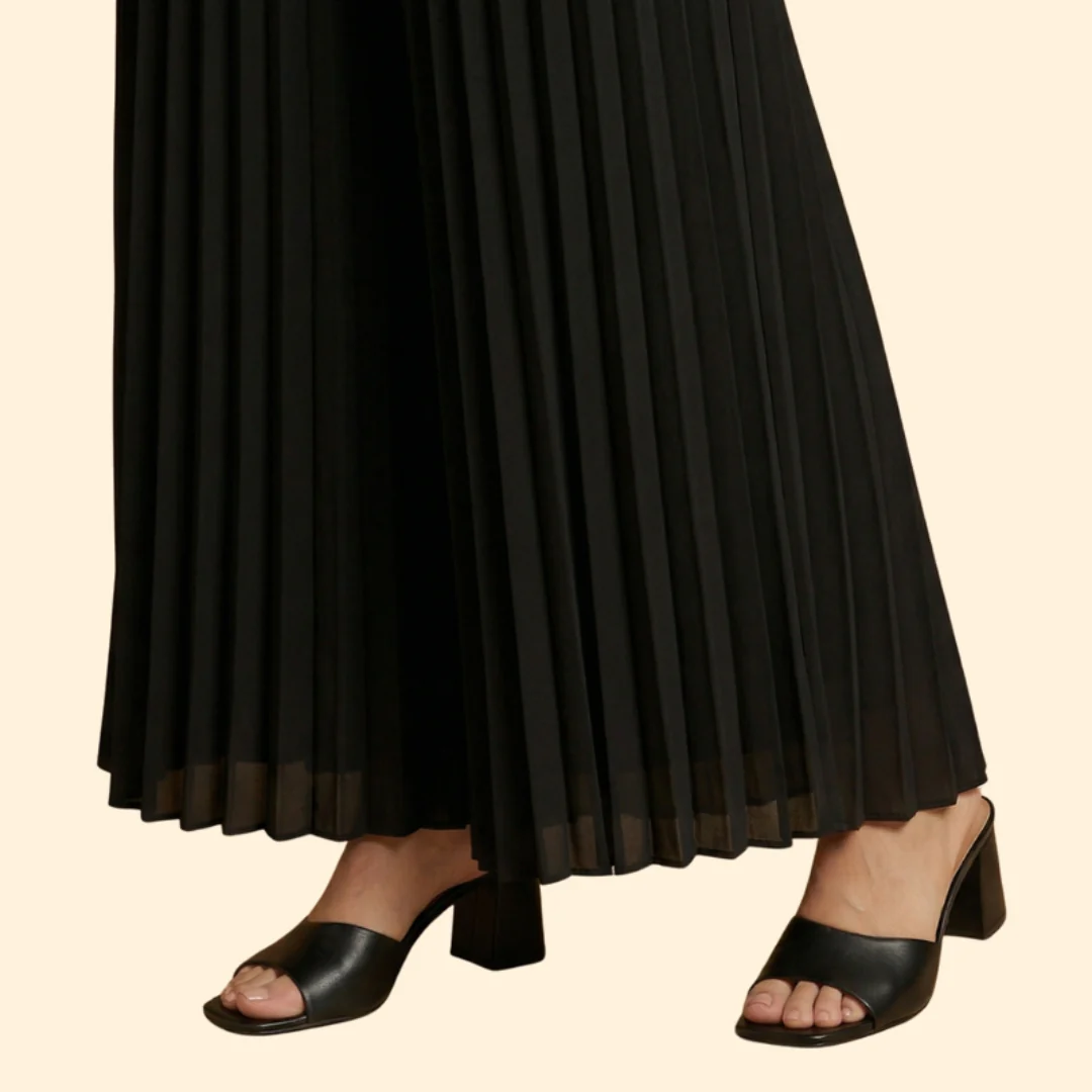 Women’s Pant Set with Padded Shoulder Top - Image 6