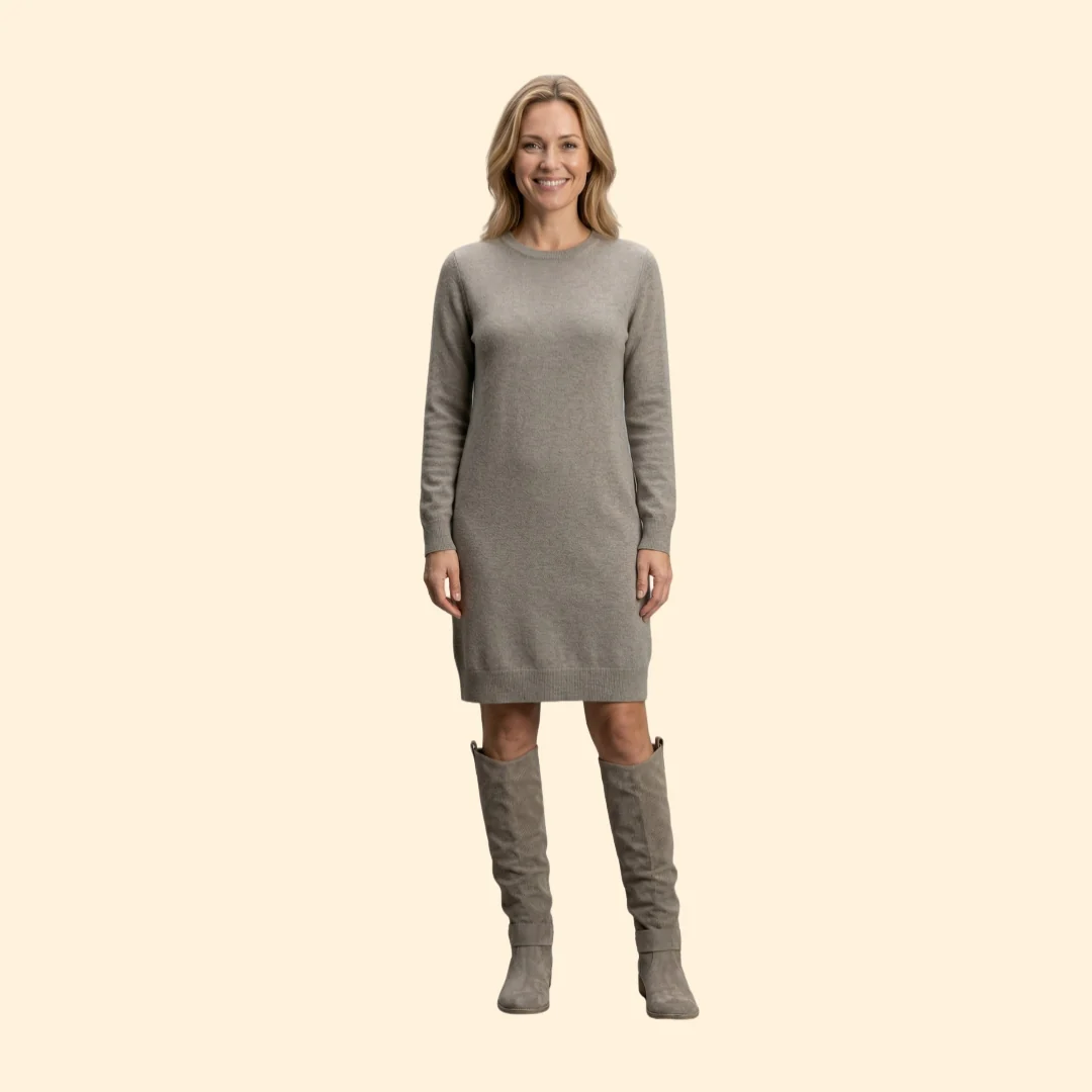 Women's Perforated Boots with Buckle - Image 2