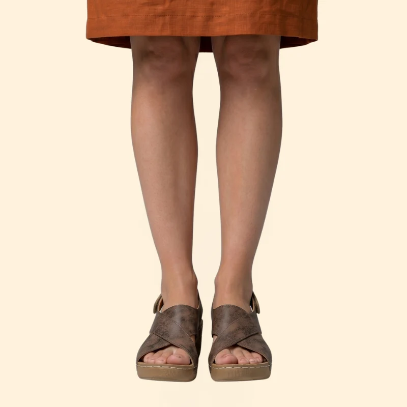 Women's Platform Wedge Sandals - Image 3
