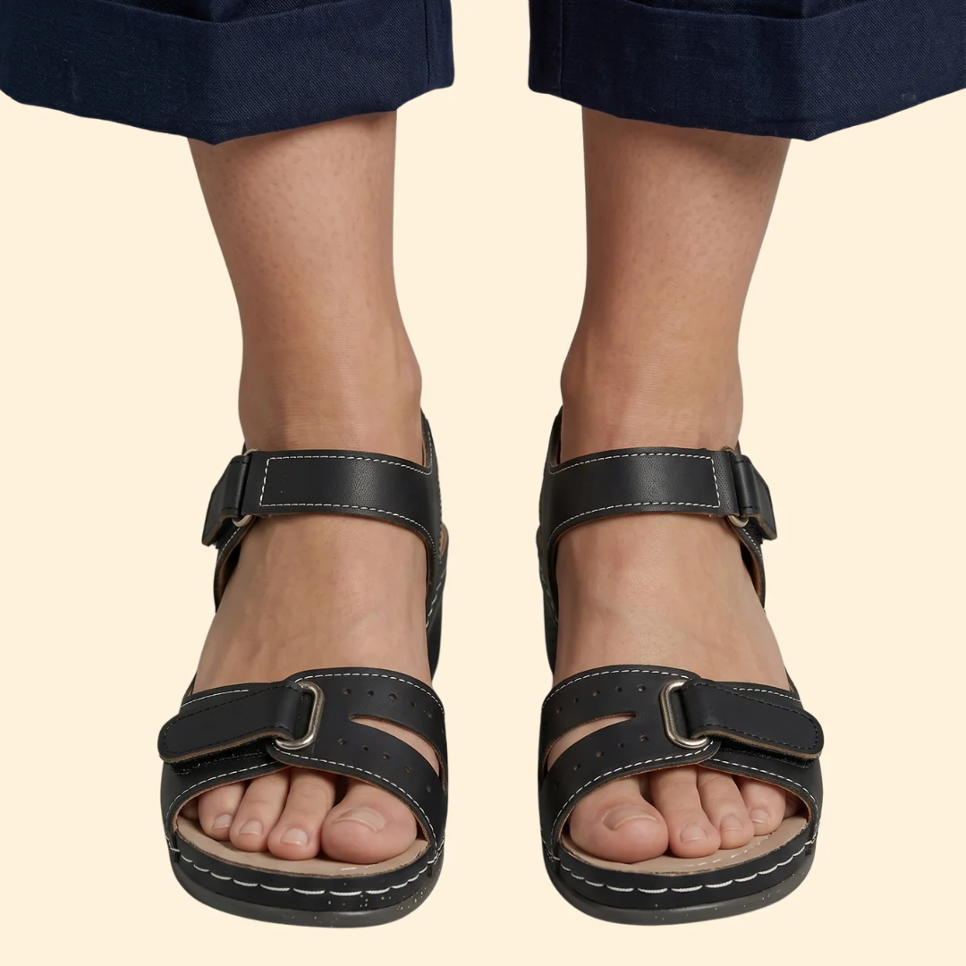 Women's Platform Wedge Sandals with Cushioned Footbed - Image 3