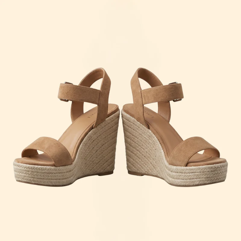 Women's Printed Wedge Sandals