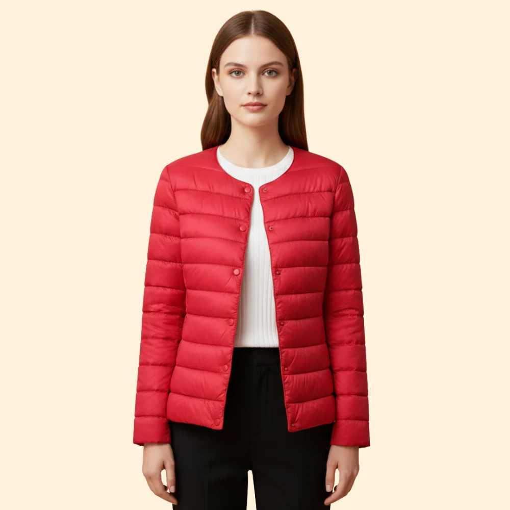 Women’s Puffed Down Jacket - Image 7
