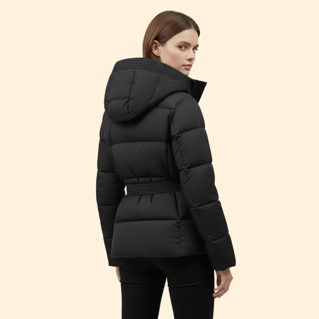 Women’s Quilted Jacket with Snap Buttons - Image 4