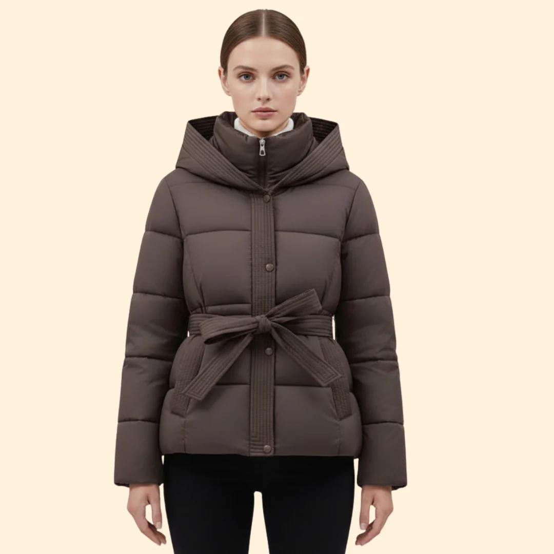 Women’s Quilted Jacket with Snap Buttons - Image 6