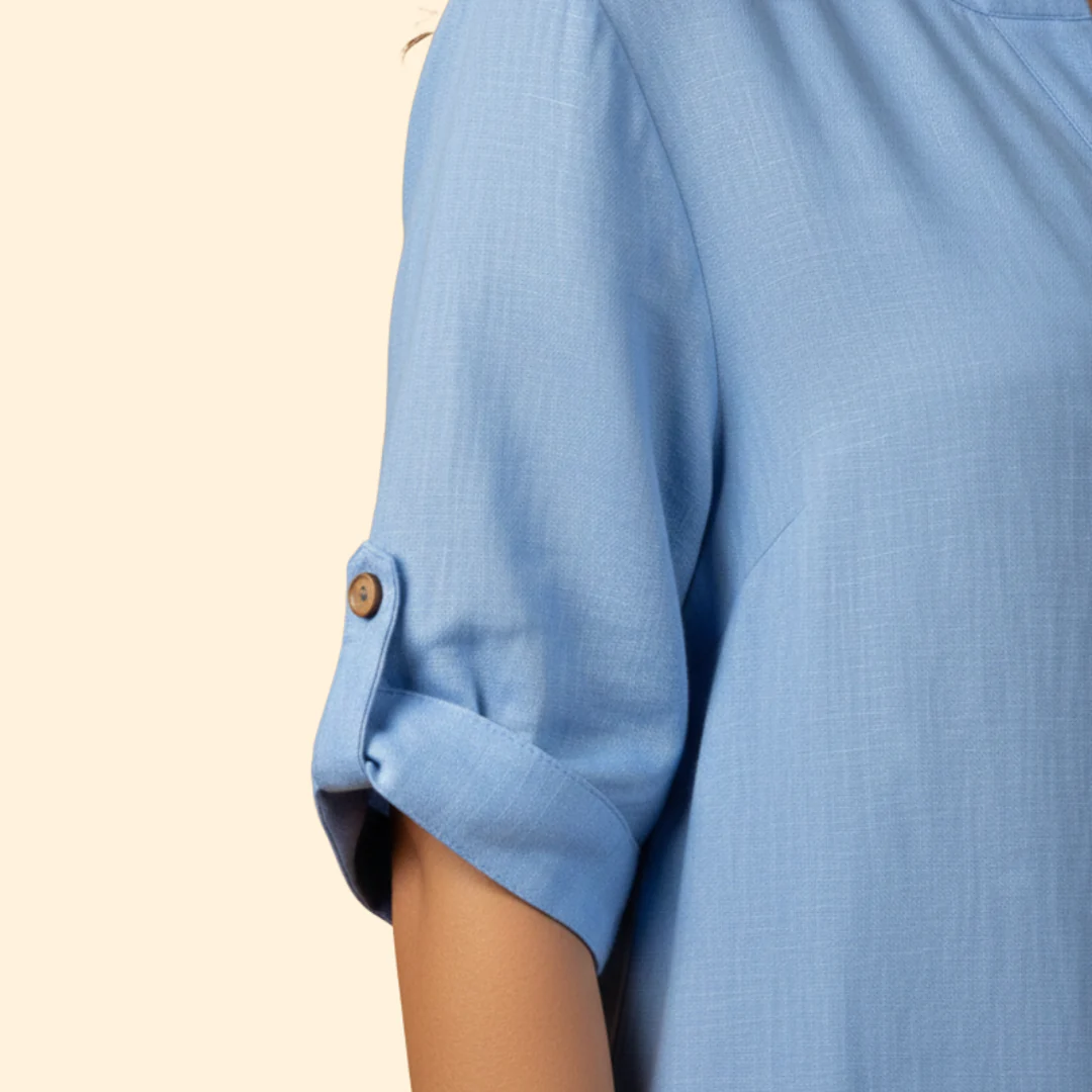 Women's Relaxed Fit Midi Dress - Image 6
