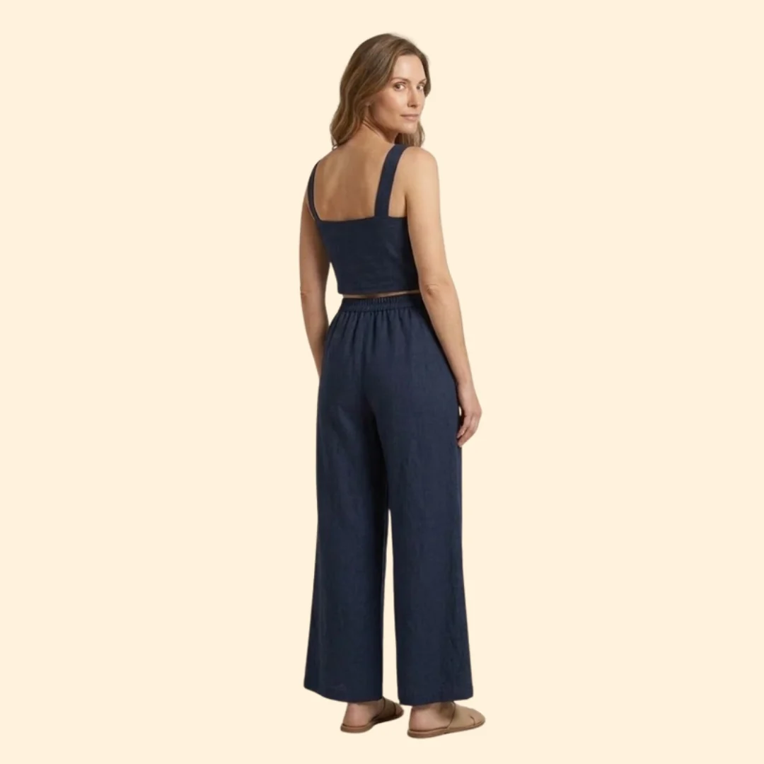 Women’s Relaxed Fit Top and Pants Set - Image 5