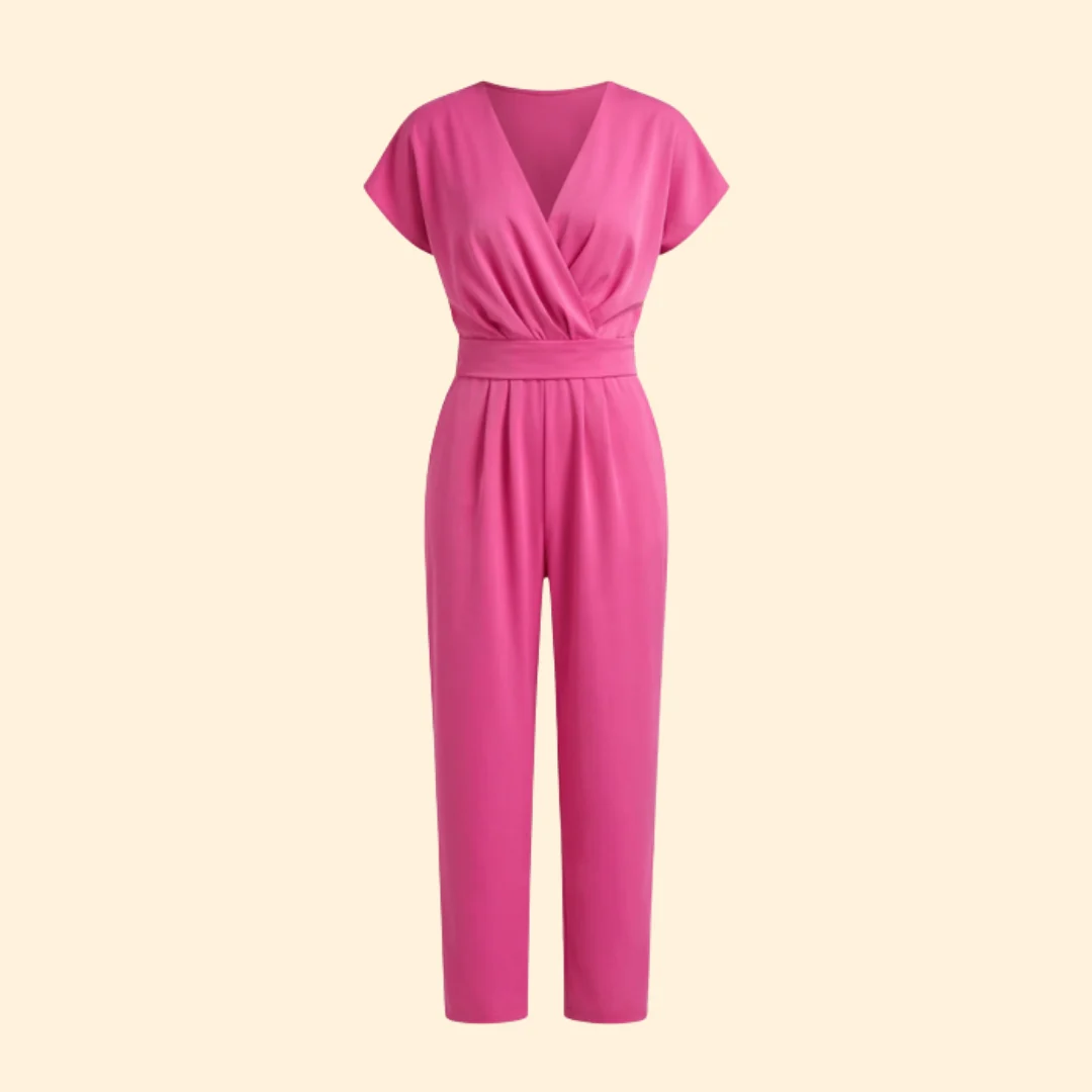 Women’s Relaxed Jumpsuit with Tapered Legs