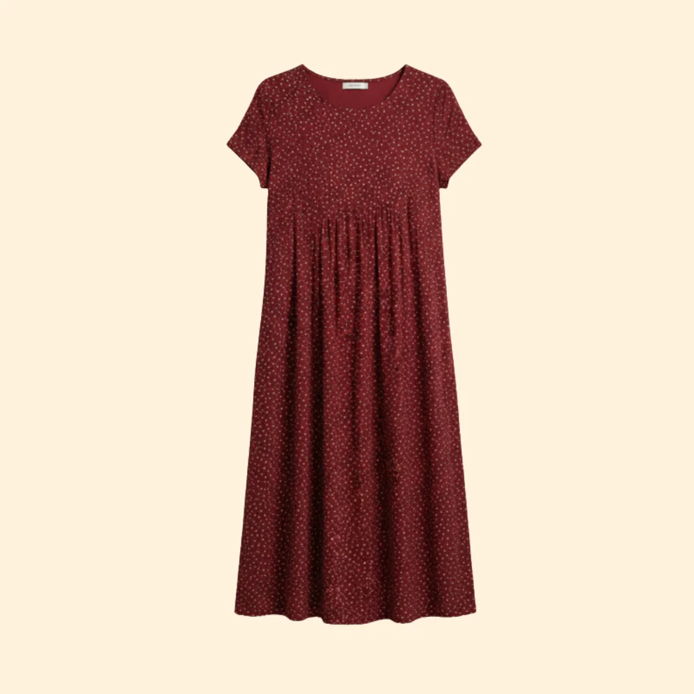 Women’s Relaxed Round Neck Dress