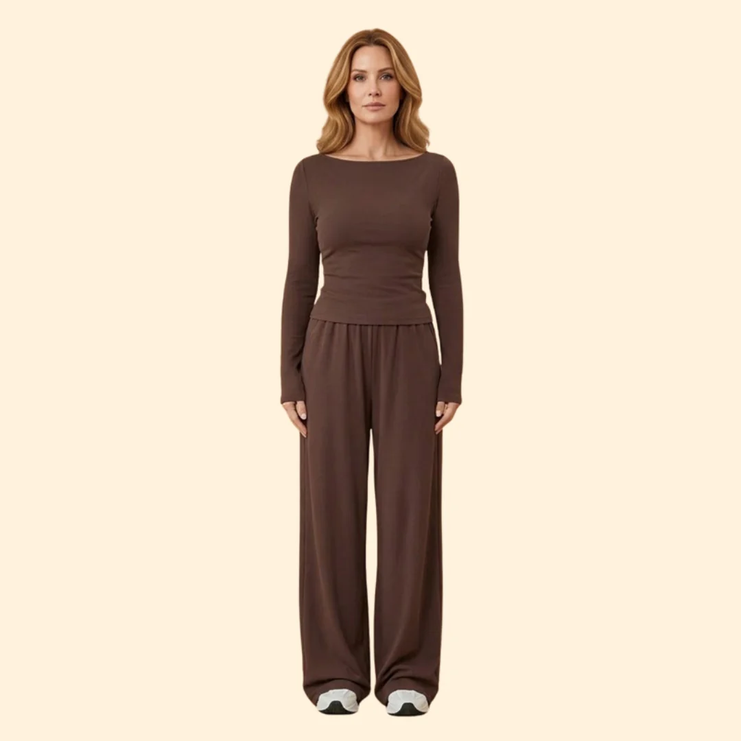 Women's Relaxed Set with Pockets - Image 2