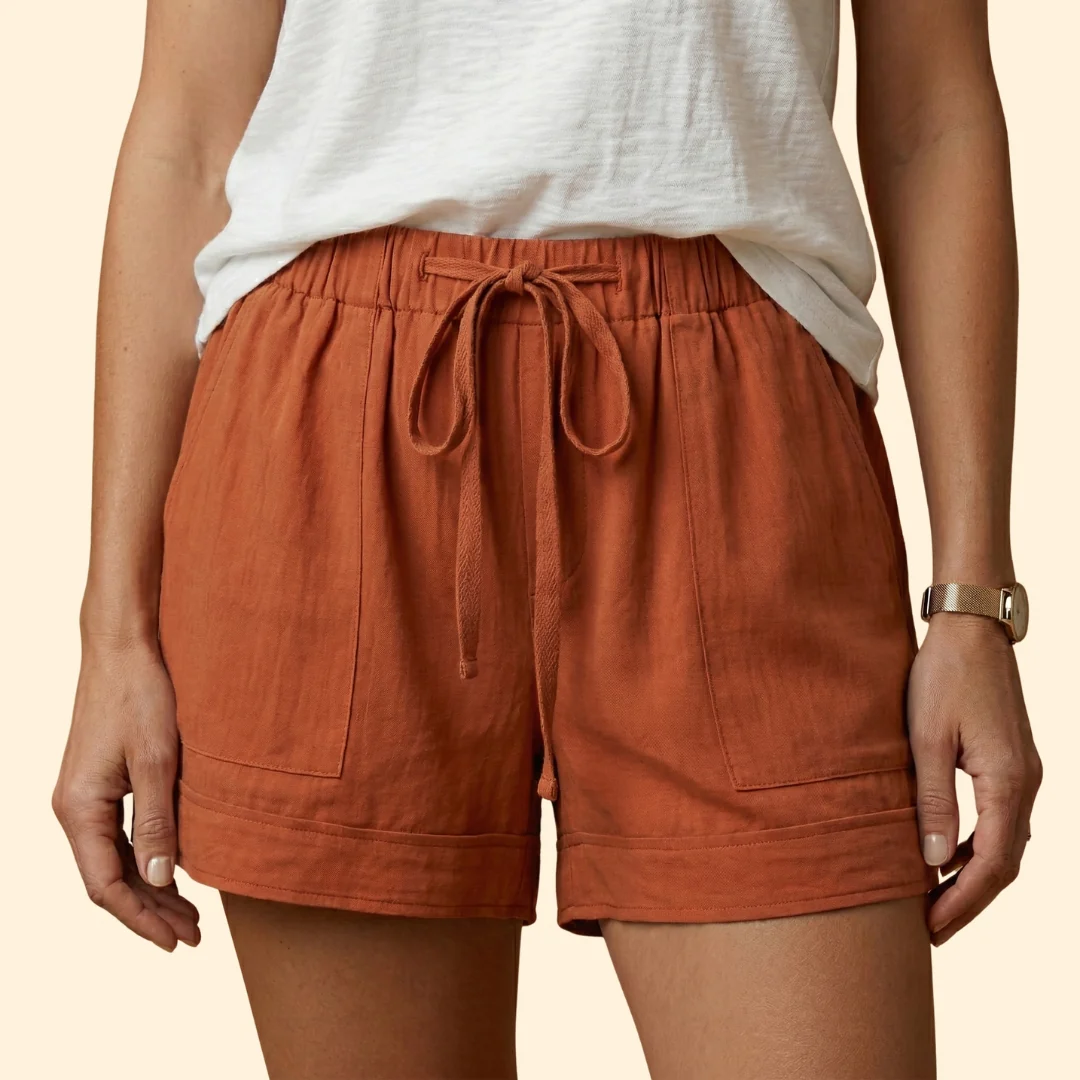 Women’s Relaxed Shorts with Drawstring - Image 18
