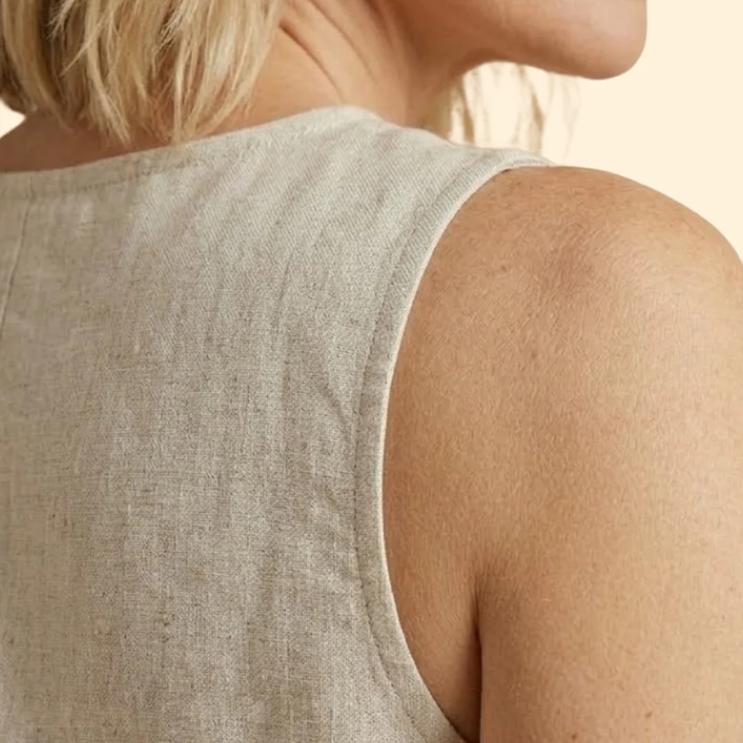 Women’s Relaxed Top and Shorts Set with Pockets - Image 6