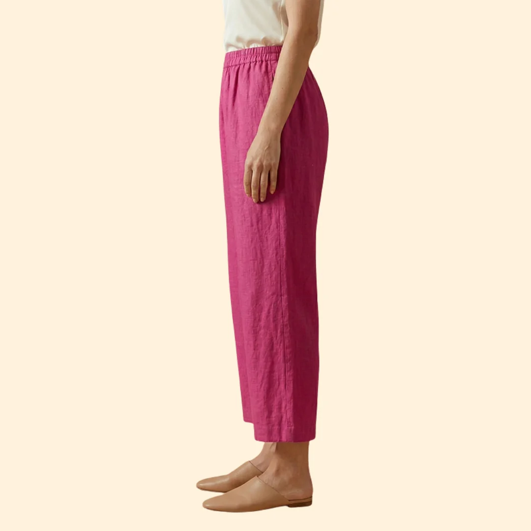 Women's Relaxed Trousers with Pockets - Image 5