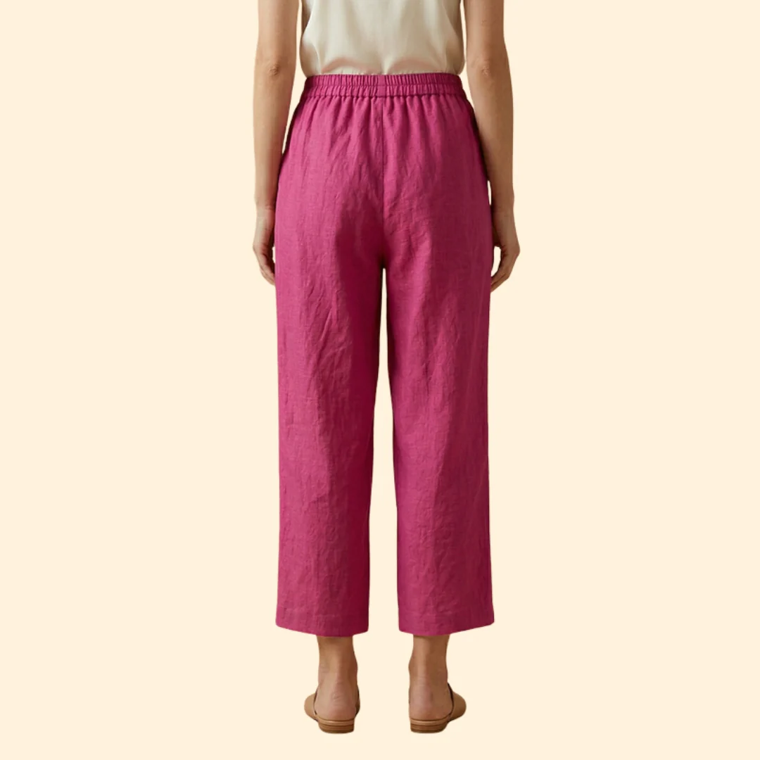 Women's Relaxed Trousers with Pockets - Image 6