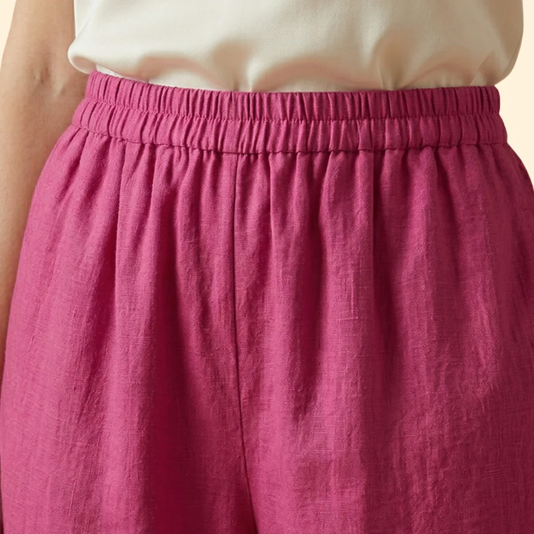 Women's Relaxed Trousers with Pockets - Image 7